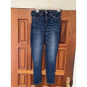 Levi's Denizen High-Rise Skinny Blue Denim Stretch Jeans 8M 29x30